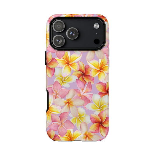 Plumerias Lilac Phone Case