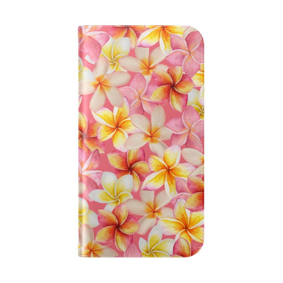 Plumerias Pink Wallet Case