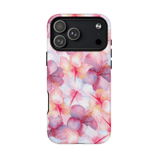 Watercolor Hibiscus Magsafe Case