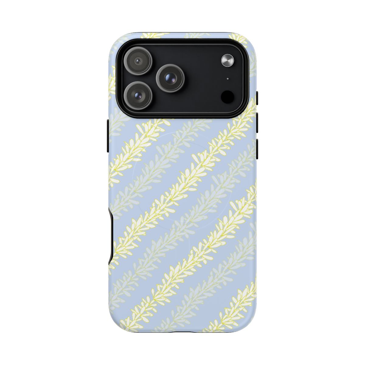 Pikake Lei Blue Magsafe Case