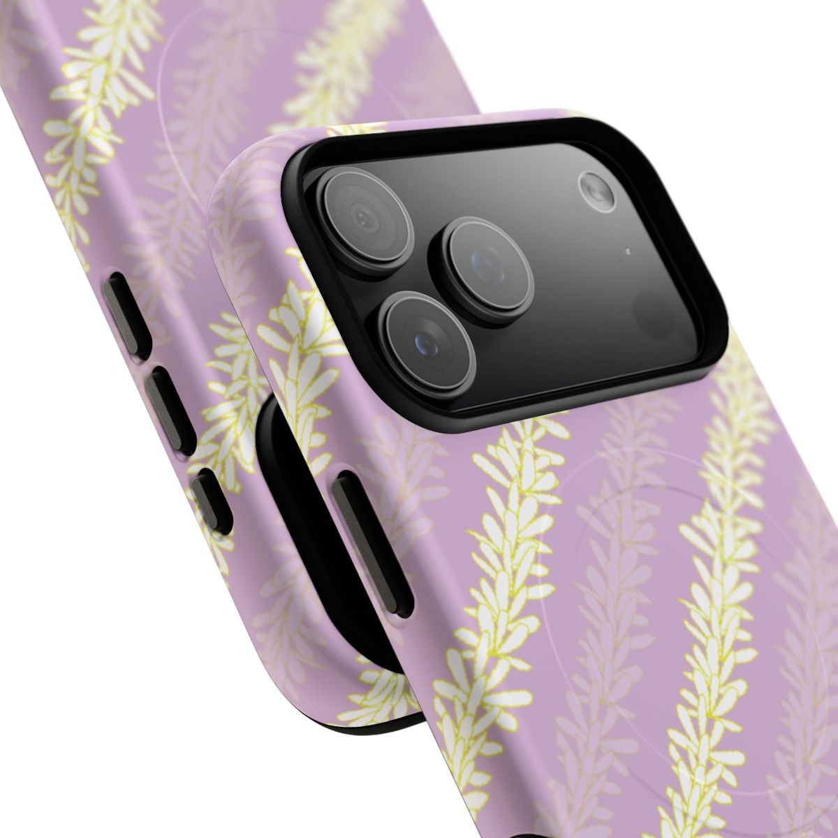 Pikake Lei Purple Magsafe Case