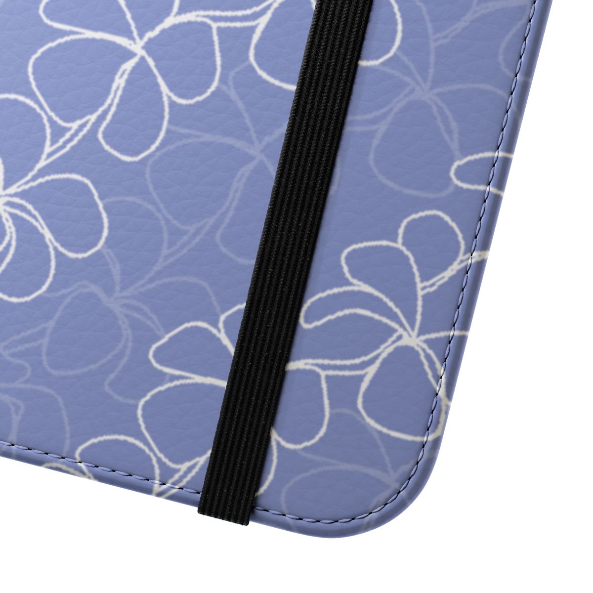 Light Blue Leis Wallet Case