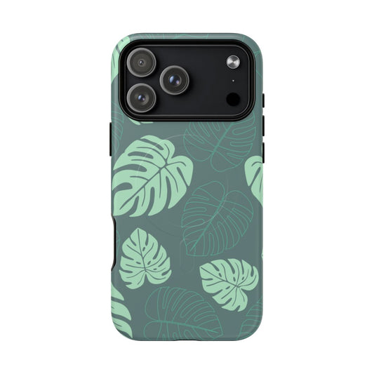 Monstera Mixed Greens Magsafe Case
