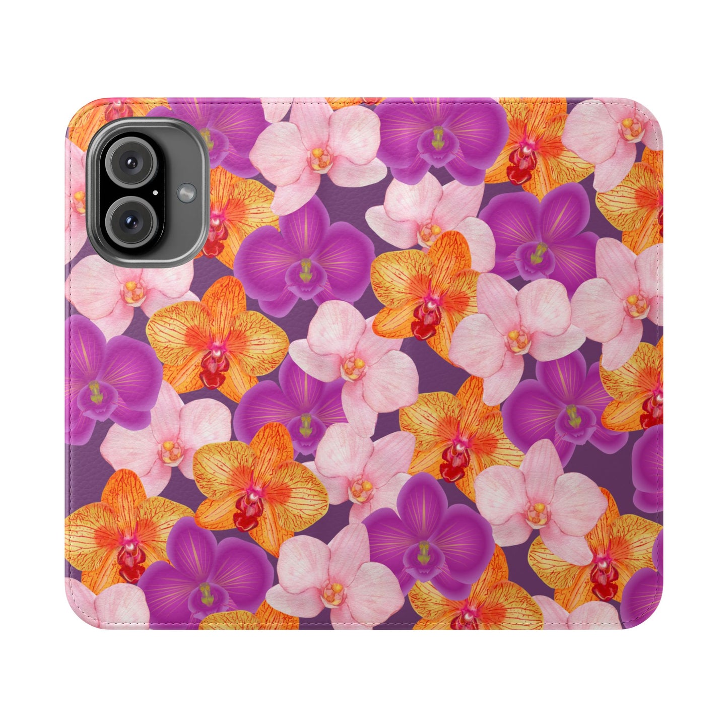 Orchids Wallet Case