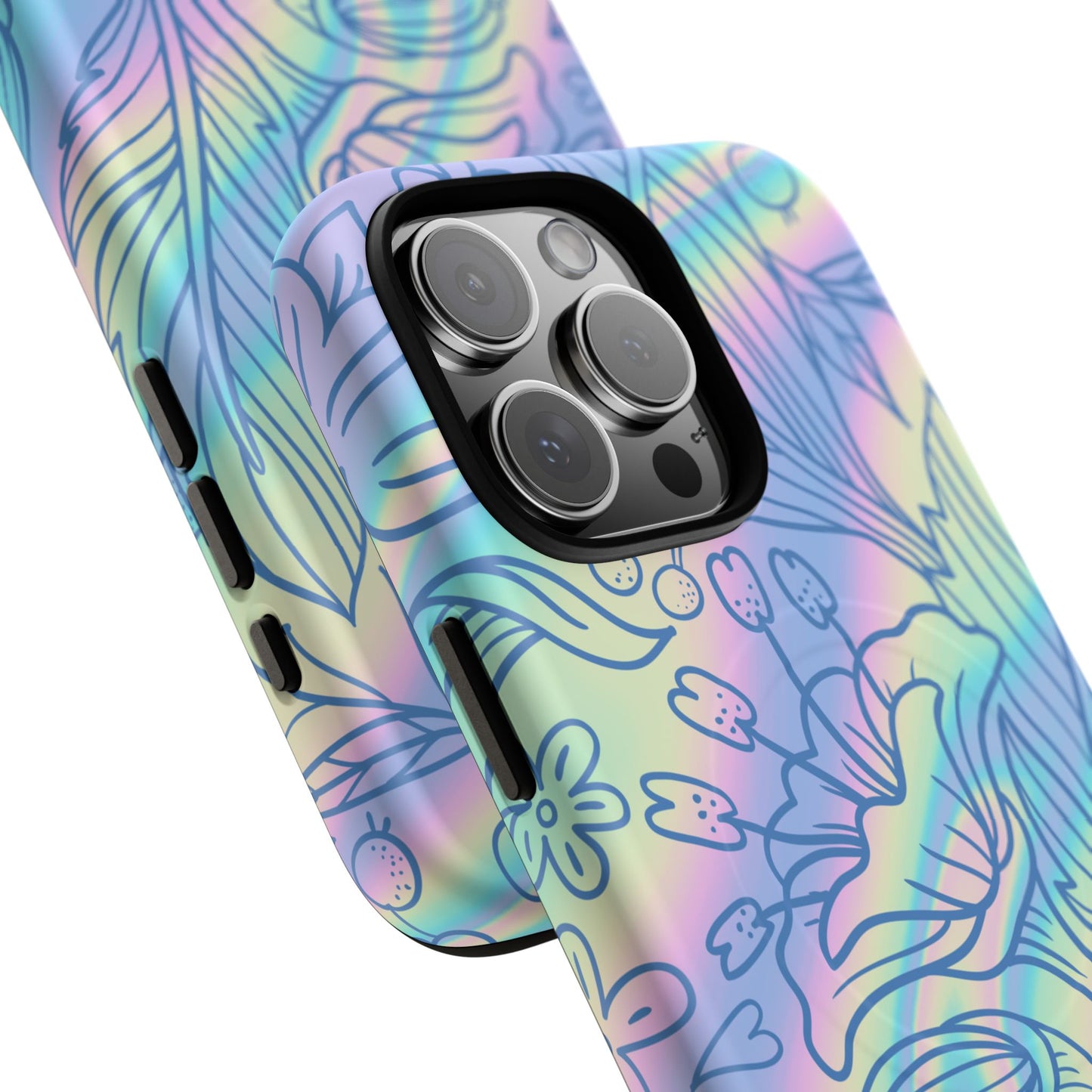 Iridescent Floral Magsafe Case