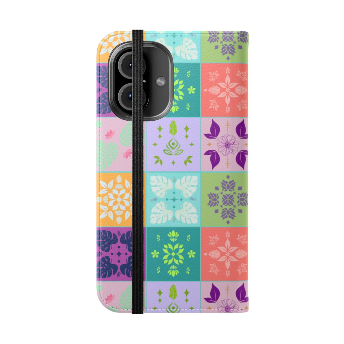 Hawaiian Quilt Wallet Case
