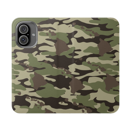 Camo Islands Wallet Case