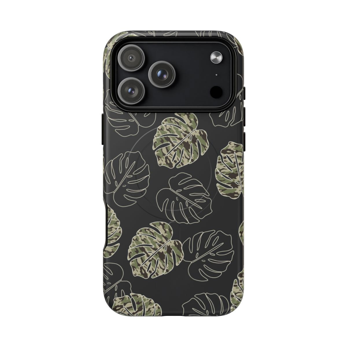 Camo Monstera Magsafe Case