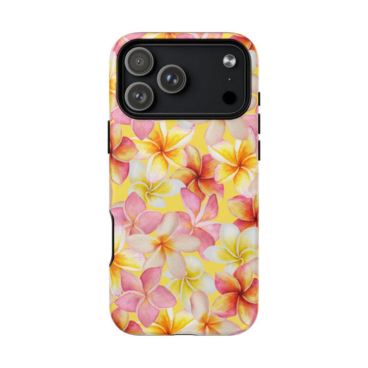 Plumerias Yellow Magsafe Case