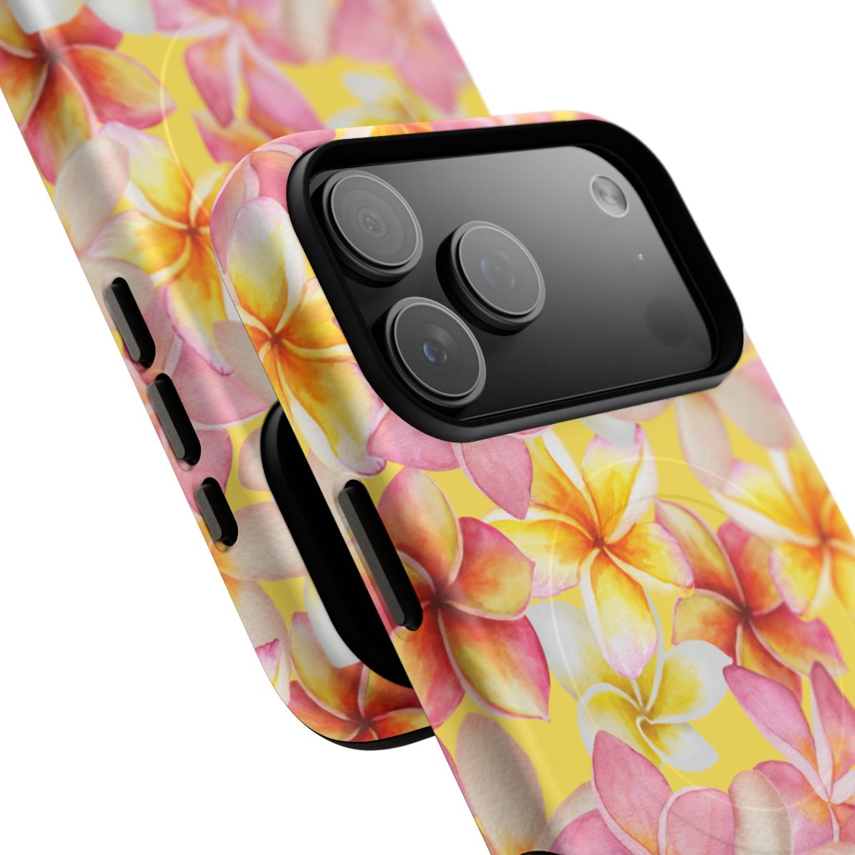Plumerias Yellow Magsafe Case