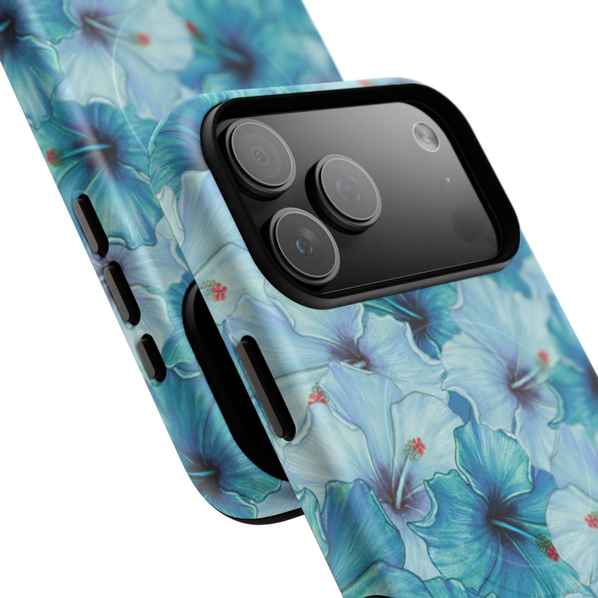 Blue Hibiscus Magsafe Case