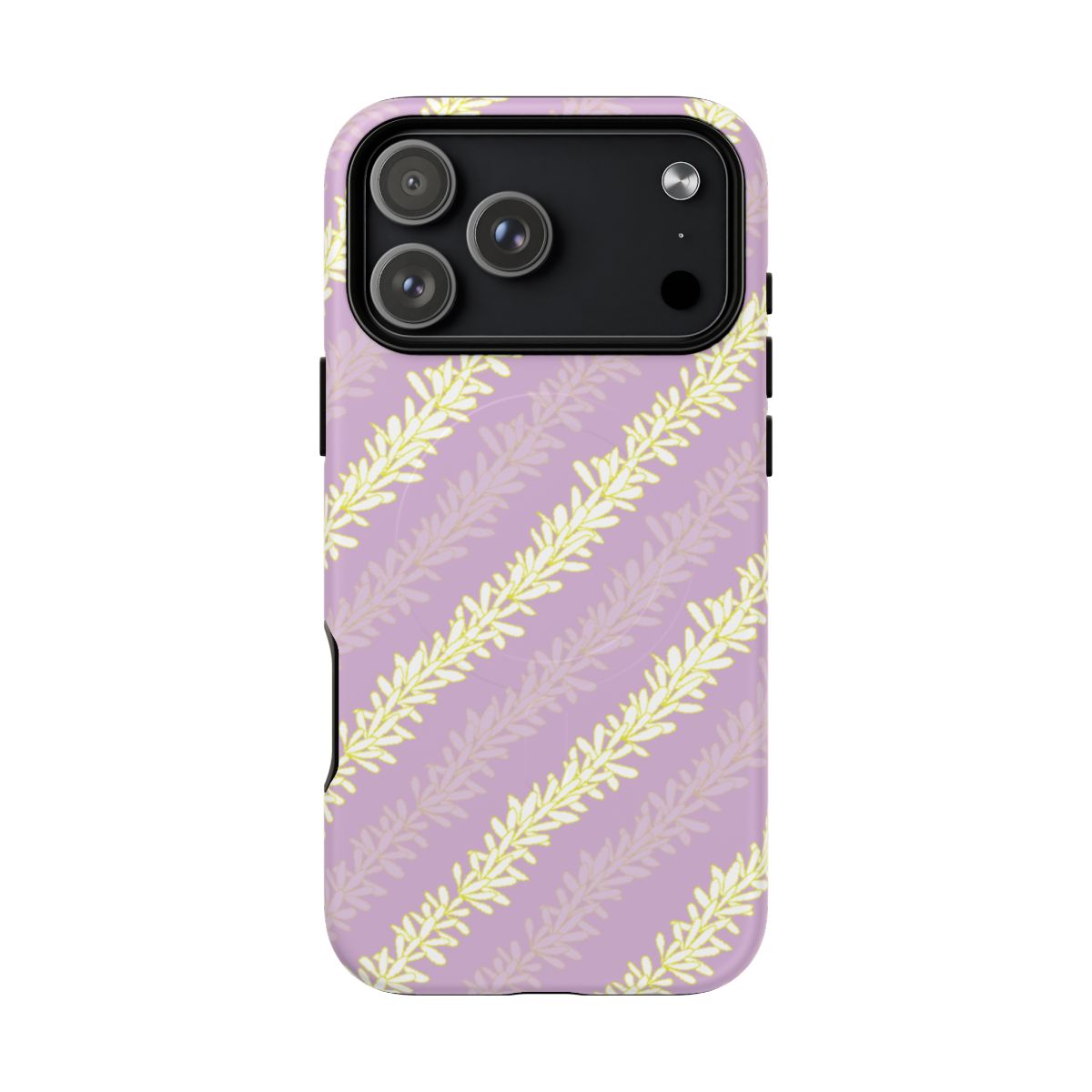 Pikake Lei Purple Magsafe Case