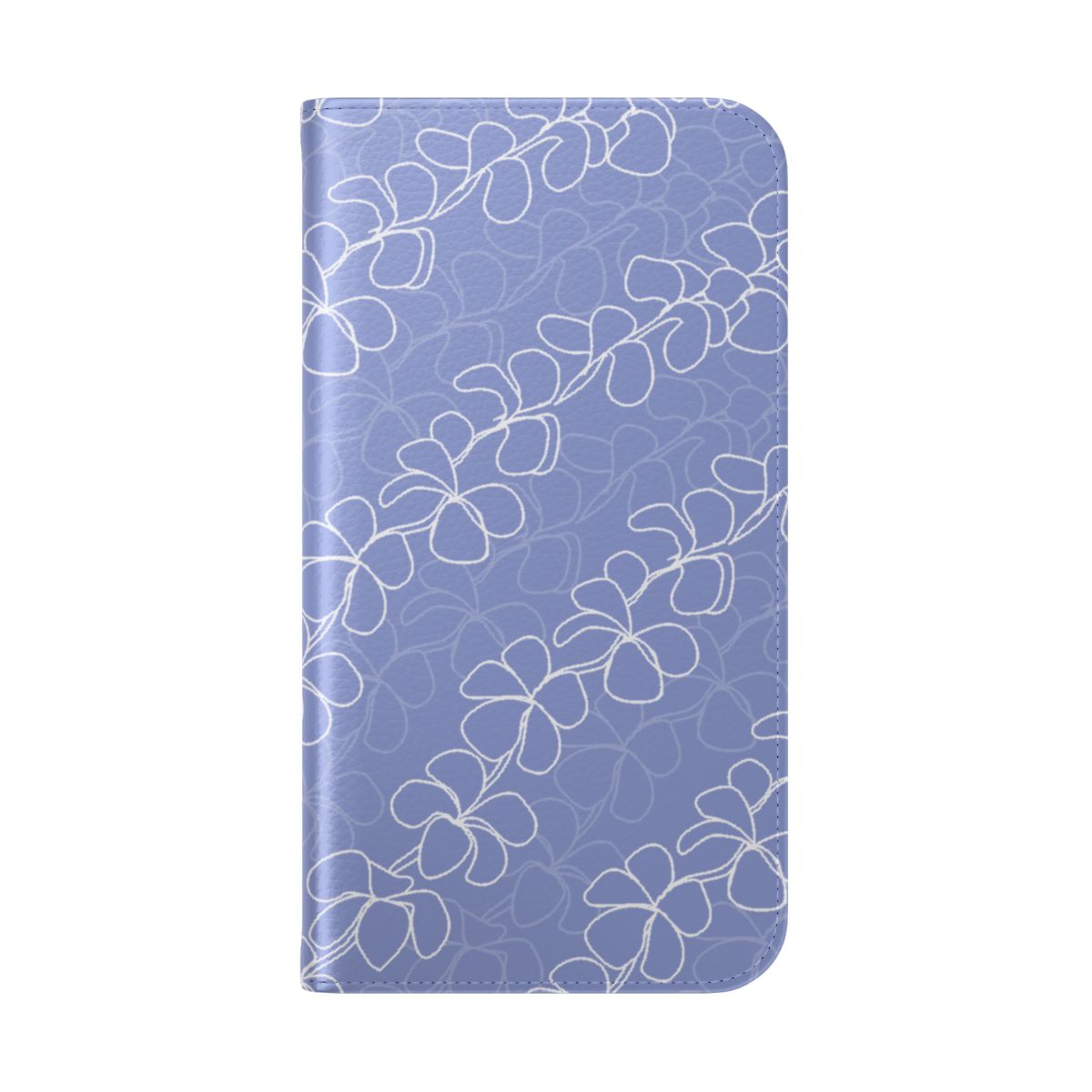 Light Blue Leis Wallet Case