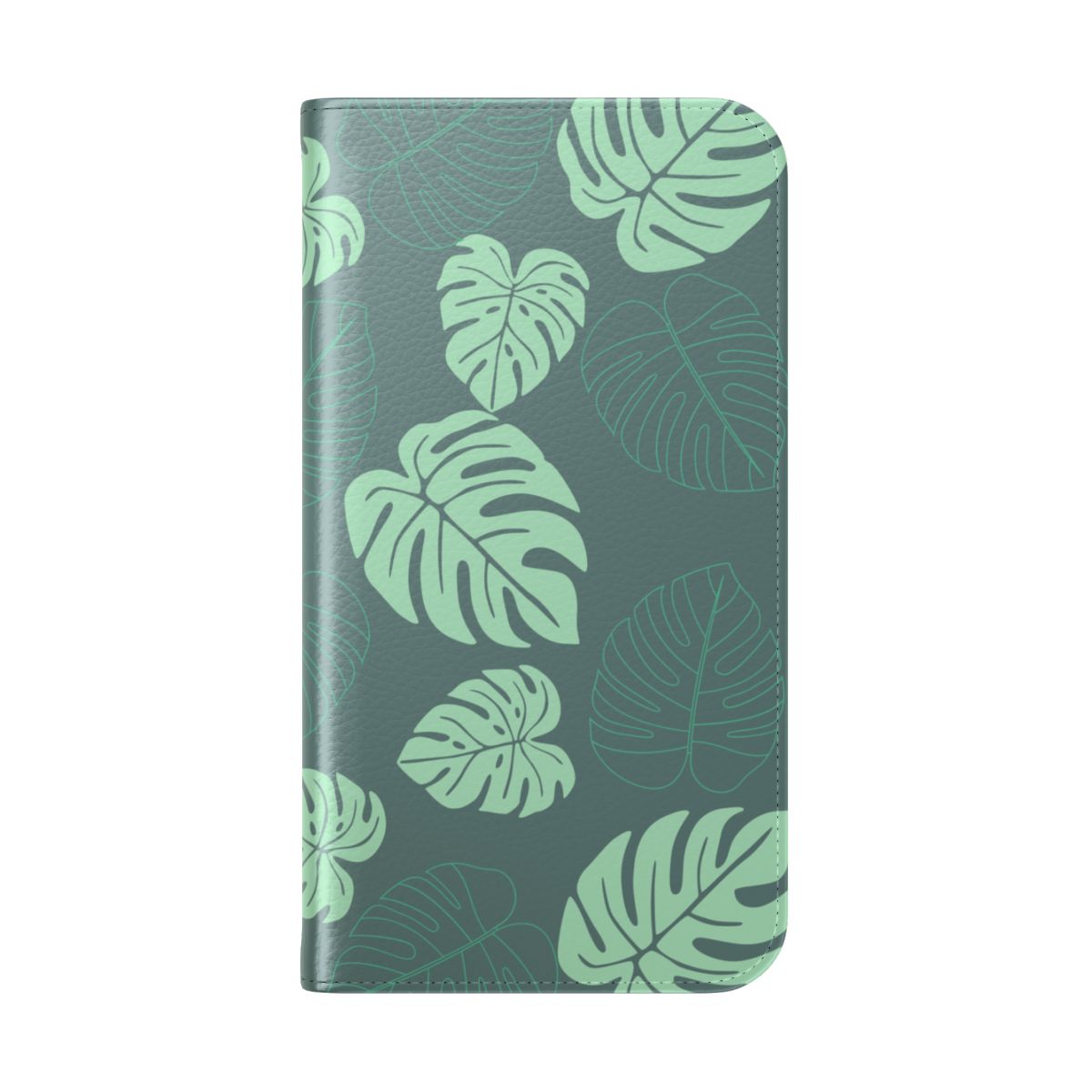 Monstera Mixed Greens Wallet Case