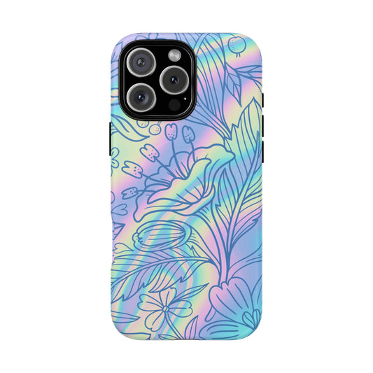 Iridescent Floral Magsafe Case