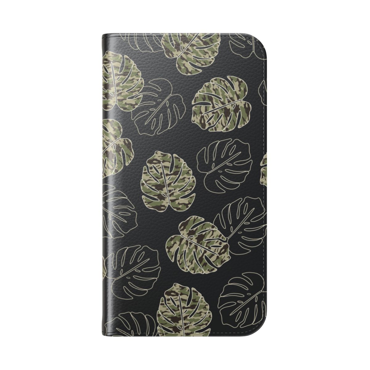 Camo Monstera Wallet Case